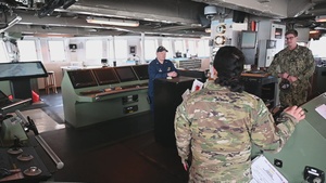 Arctic Edge 2026 Medical Experimentation Participants Tour NOAA's Oscar Dyson (R-224) In Kodiak