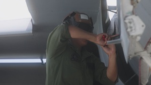 VMFA-232 load ordnance and take flight during in Guam