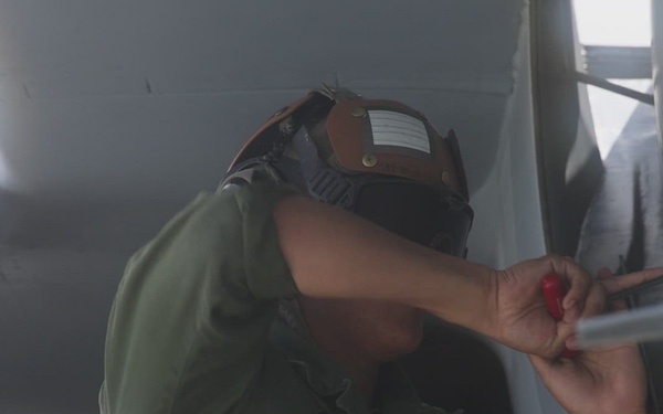 VMFA-232 load ordnance and take flight during in Guam