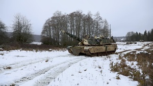 U.S. Army Tanks in Combined Resolve 26-05