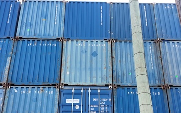 Coast Guard Container Inspections B-Roll