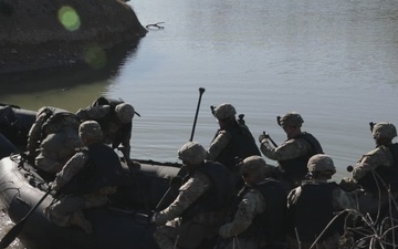 43rd Multi-Role Bridge Company conduct recon and assault lanes