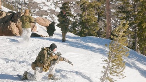 U.S. Marines with 2nd Bn., 4th Marines conduct force on force training during MTX 1-26