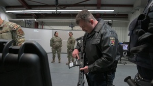 Bitburg Polizei participate in immersion with 52nd Security Forces Squadron