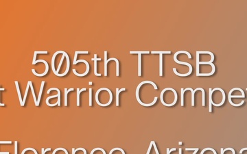 505th TTSB Soldiers Compete in Best Warrior Competition