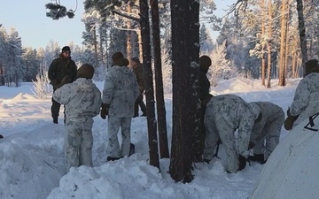 CORE26 | U.S Marines Participate in Overnight Cold Weather Training B-Roll