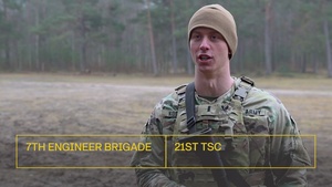 7th Engineer Brigade Best Squad Competition Day 2 Interview