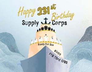 US Navy Supply Corps' 231st Birthday