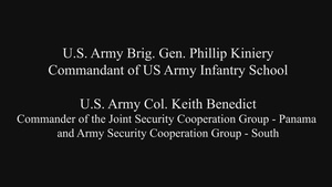 U.S. Army Brig. Gen. Phillip Kiniery and Col. Keith Benedict talk JOTC-P's Impact
