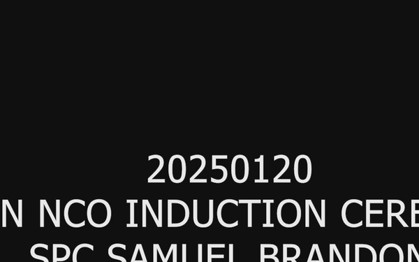 4th Infantry Division NCO Induction Ceremony