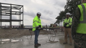 2nd MARDIV Headquarters Building Brick Laying Ceremony