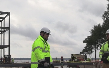 2nd MARDIV Headquarters Building Brick Laying Ceremony