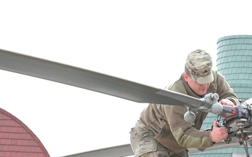 UH-72 Lakota lands on Independence Ave.