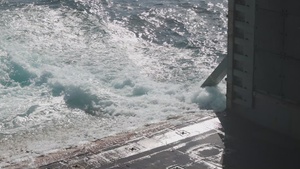 B-Roll: 11th MEU Marines, Sailors Conduct Well-Deck Operations Aboard USS Comstock