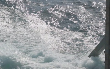 B-Roll: 11th MEU Marines, Sailors Conduct Well-Deck Operations Aboard USS Comstock