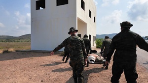 Cobra Gold 2026: U.S. Navy Corpsman conduct TCCC with Royal Thai Marines