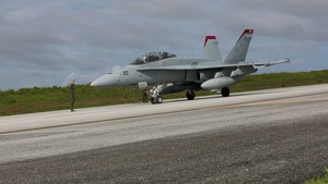 U.S. Marines conduct FARP operations at Tinian