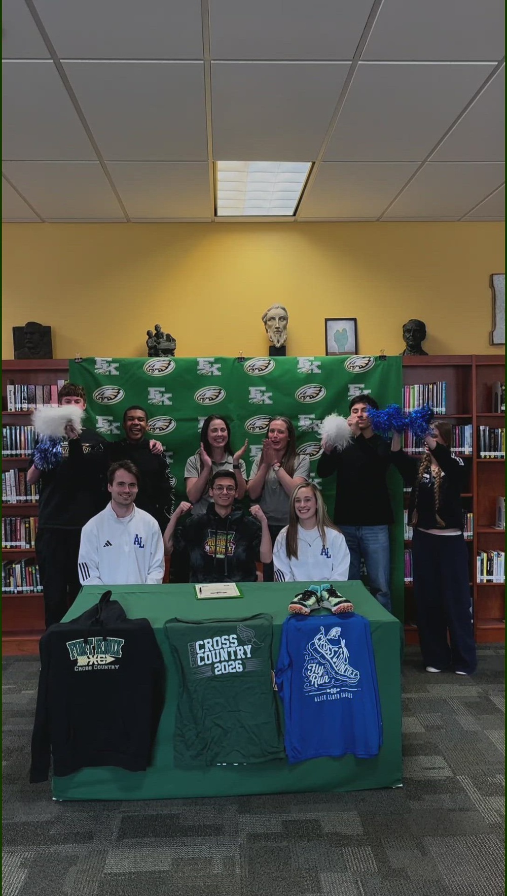 DVIDS - Video - Caydin Basile commits to Alice Lloyd College Cross Country