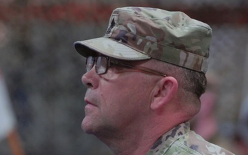 1-153rd Cavalry Regiment Assumes Authority from 3rd Battalion, 156th Infantry Regiment During Transfer of Authority Ceremony