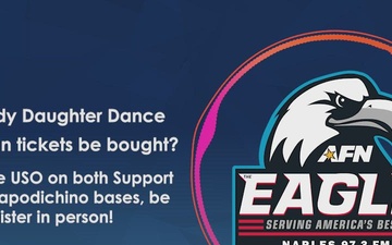 AFN Naples Social Media Excerpt - USO Daddy Daughter Dance