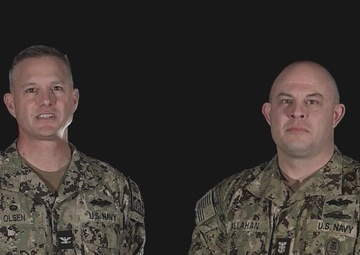AFN Naples Video Spot - NAVFAC EURAFCENT Leadership Wish a Happy Birthday to the Navy Seabees