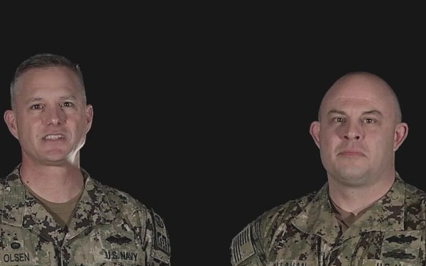 AFN Naples Video Spot - NAVFAC EURAFCENT Leadership Wish a Happy Birthday to the Navy Seabees