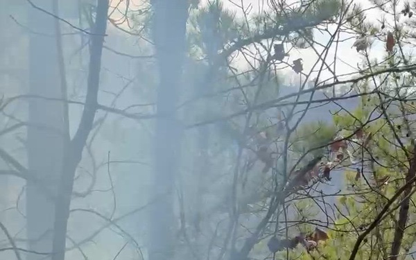 Oklahoma National Guard wildland firefighting crews battle Oklahoma blazes