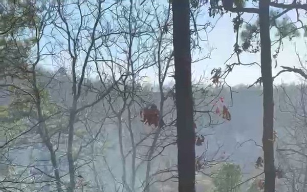 Oklahoma National Guard wildland firefighting crews battle Oklahoma blazes