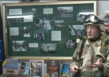 Army Historian gives presentation for Operation Desert Storm 35th Anniversary Lunch and Learn event