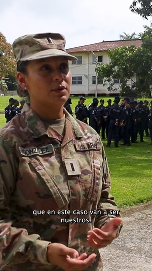 U.S. Army and Panamanian Forces conduct first aid training in Colón