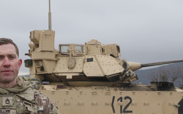 Sgt. 1st Class Daniel Miller BGM-71 TOW Live Fire Interview