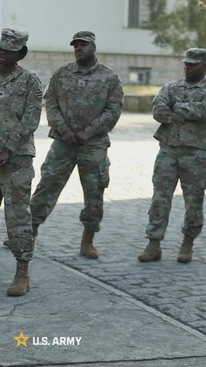 Deployed Dogface Soldier promotion ceremony: Sgt. Ahmad Ash