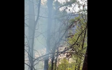 Oklahoma National Guard wildland firefighting crews battle Oklahoma blazes