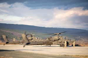 3rd Infantry Division AH-64 Apache Crews Conduct Aerial Gunnery in Bulgaria (Reel)
