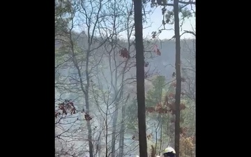 Oklahoma National Guard wildland firefighting crews battle Oklahoma blazes