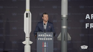 Hegseth Speaks in Arkansas During Arsenal of Freedom Tour Stop