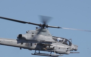 U.S. Marines with HMLA-269 conduct live fire training during MAG-29 DAO Exercise