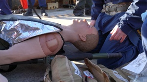 ARCTIC EDGE 26 ship-to-shore patient transfer via RHIB