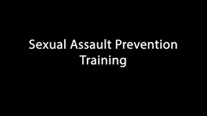 Sexual Assault Prevention Training