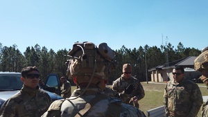 156th CRG ECP procedures, high risk challenge training, heavy weapon familiarization at Sentry South 26-2