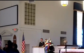 Staff Sgt. Michael Martinez Memorial Service
