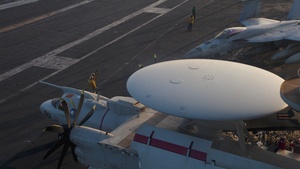 USS Abraham Lincoln Conducts Flight Operations