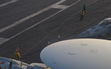 USS Abraham Lincoln Conducts Flight Operations