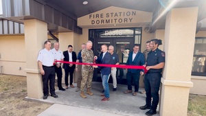 DEAAG Fire Station Dormitory Ribbon Cutting