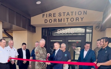DEAAG Fire Station Dormitory Ribbon Cutting