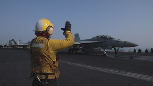 USS Abraham Lincoln (CVN72) supports Operation Epic Fury