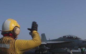 USS Abraham Lincoln (CVN72) supports Operation Epic Fury