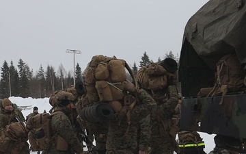 CORE26 | Logistics Marines transport Infantry Marines during Arctic exercise