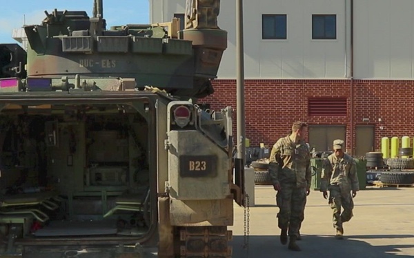 3rd Infantry Division Soldiers Operate a UAS Protection System