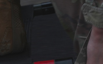 Military Police Mass Casualty training B-roll